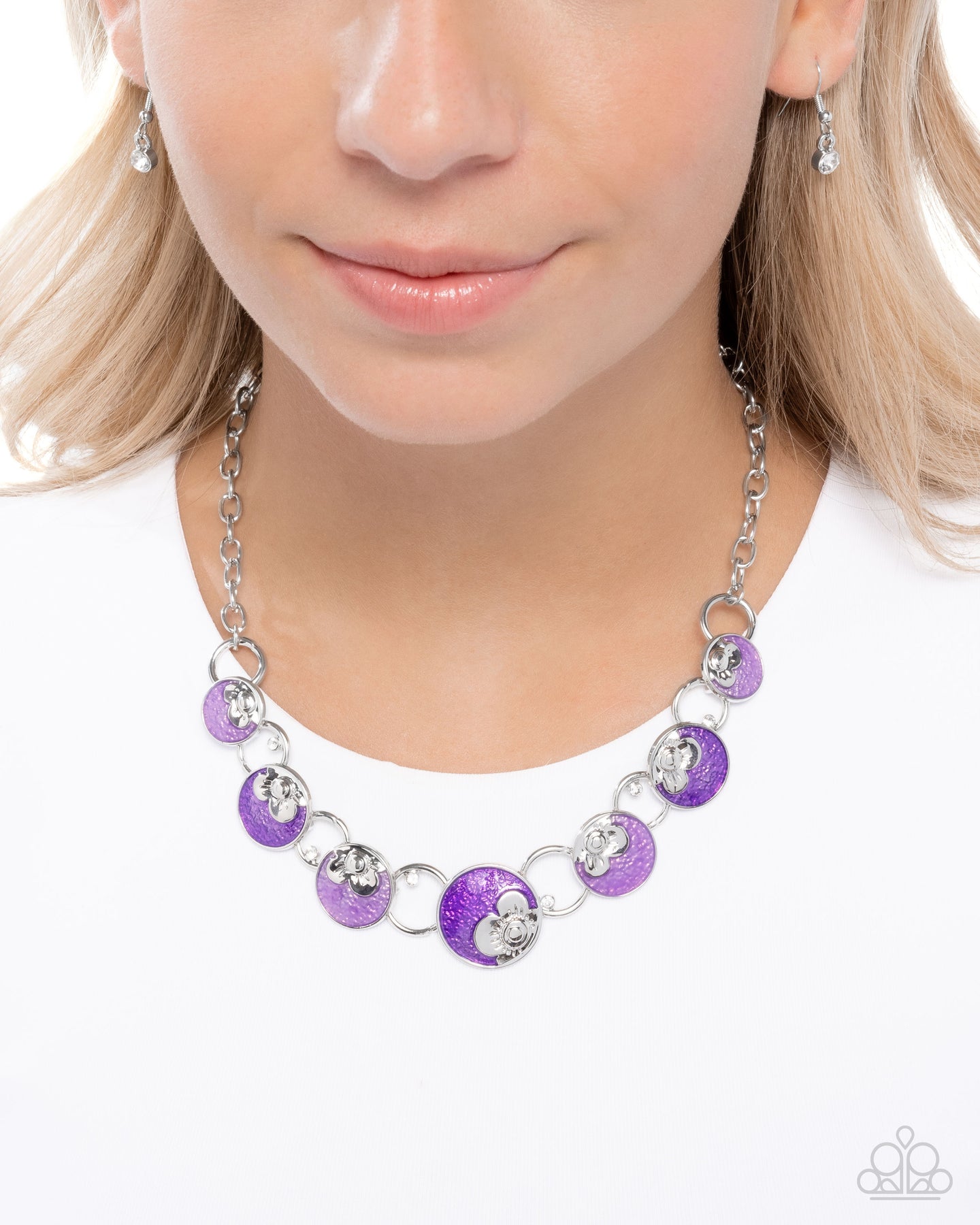 Blooming Bravado - Purple Paparazzi Accessories