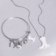Load image into Gallery viewer, Complete Look - White Paparazzi Accessories
