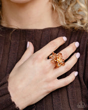 Load image into Gallery viewer, Floral Fable - Brown Paparazzi Accessories
