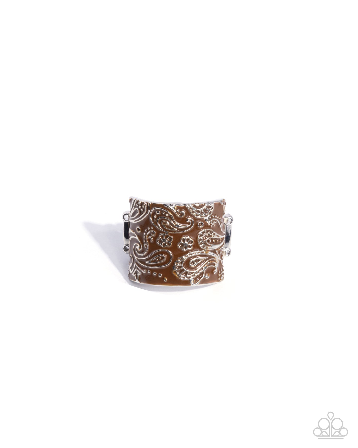 PAISLEY Talk - Brown Paparazzi Accessories