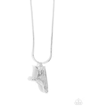 Load image into Gallery viewer, Sneaker Shimmer - White Paparazzi Accessories
