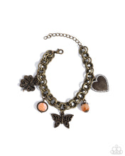Load image into Gallery viewer, Folklore Frenzy - Brass Paparazzi Accessories
