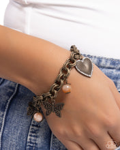 Load image into Gallery viewer, Folklore Frenzy - Brass Paparazzi Accessories
