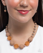 Load image into Gallery viewer, Suddenly Slanted - Brown Paparazzi Accessories
