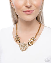 Load image into Gallery viewer, Bouquet Beacon - Gold Paparazzi Accessories
