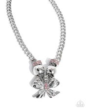 Load image into Gallery viewer, Big Deal Bow - Pink Paparazzi Accessories
