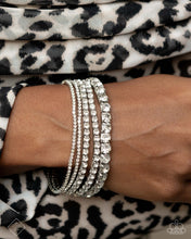 Load image into Gallery viewer, Persistent Pizzazz - White Paparazzi Accessories
