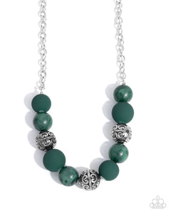 Bewitching Texture - Green Paparazzi Accessories