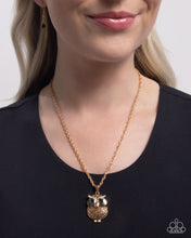 Load image into Gallery viewer, Opulent Owl - Brown Paparazzi Accessories
