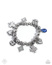 Load image into Gallery viewer, Spirited Sentiment - Blue Paparazzi Accessories
