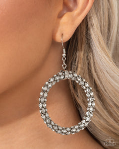 Breathtaking Beacon - White Paparazzi Accessories