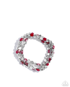 Instant Shimmer - Red Paparazzi Accessories