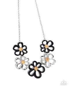 Beau Bouquet - Black Paparazzi Accessories
