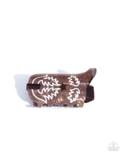 Load image into Gallery viewer, Boot Scootin Behavior - Brown Paparazzi Accessories
