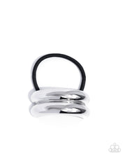 Load image into Gallery viewer, Headlining Hair Toss - Silver Paparazzi Accessories
