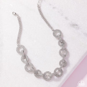 Elegant Embrace - White Paparazzi Accessories
