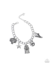 Load image into Gallery viewer, Jersey Journey - White Paparazzi Accessories
