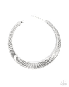 Fringe Formal - Silver Paparazzi Accesssories
