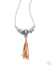 Load image into Gallery viewer, Limitless Longhorn - White Paparazzi Accessories
