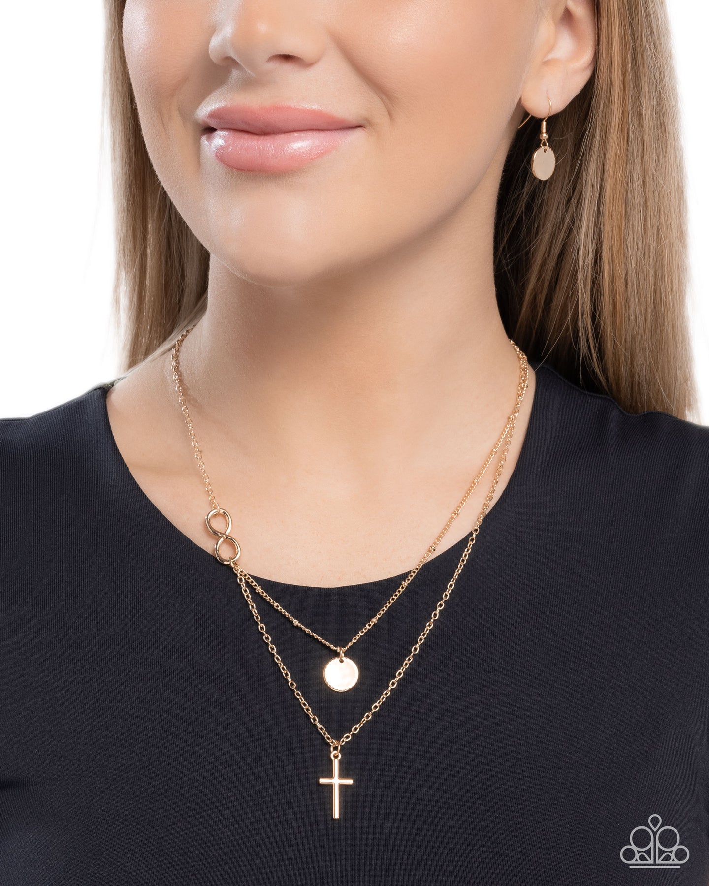 Eternal Embrace - Gold Paparazzi Accessories