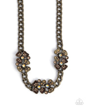 Load image into Gallery viewer, Fairy Florals - Brass Paparazzi Accessories
