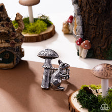 Load image into Gallery viewer, Textured Toadstool - Silver Paparazzi Accessories
