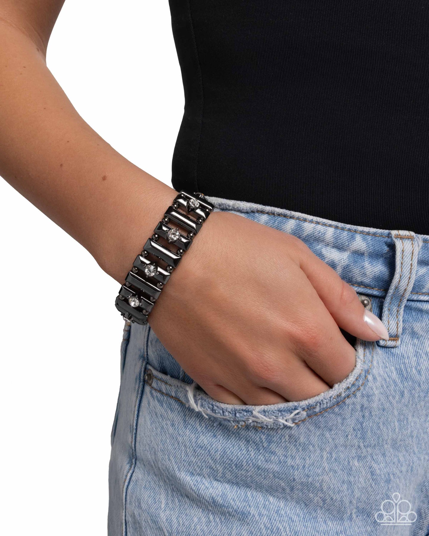 Dotted Dazzle - Black Paparazzi Accessories