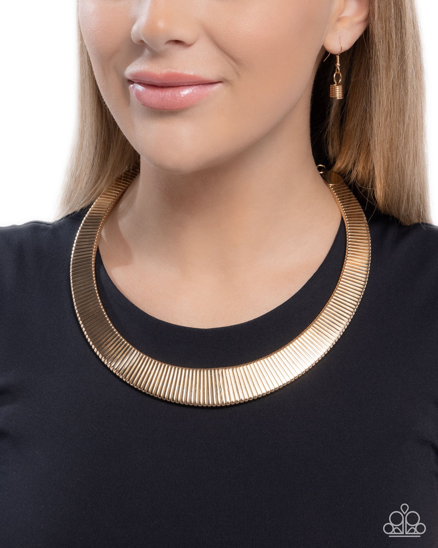 Fringe Formal - Gold Paparazzi Accessories