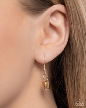 Load image into Gallery viewer, Fringe Formal - Gold Paparazzi Accessories
