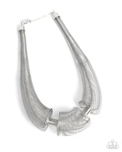 Load image into Gallery viewer, Carefree Coils - Silver Paparazzi Accessories

