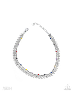 Actionable Anklet - Multi Paparazzi Accessories