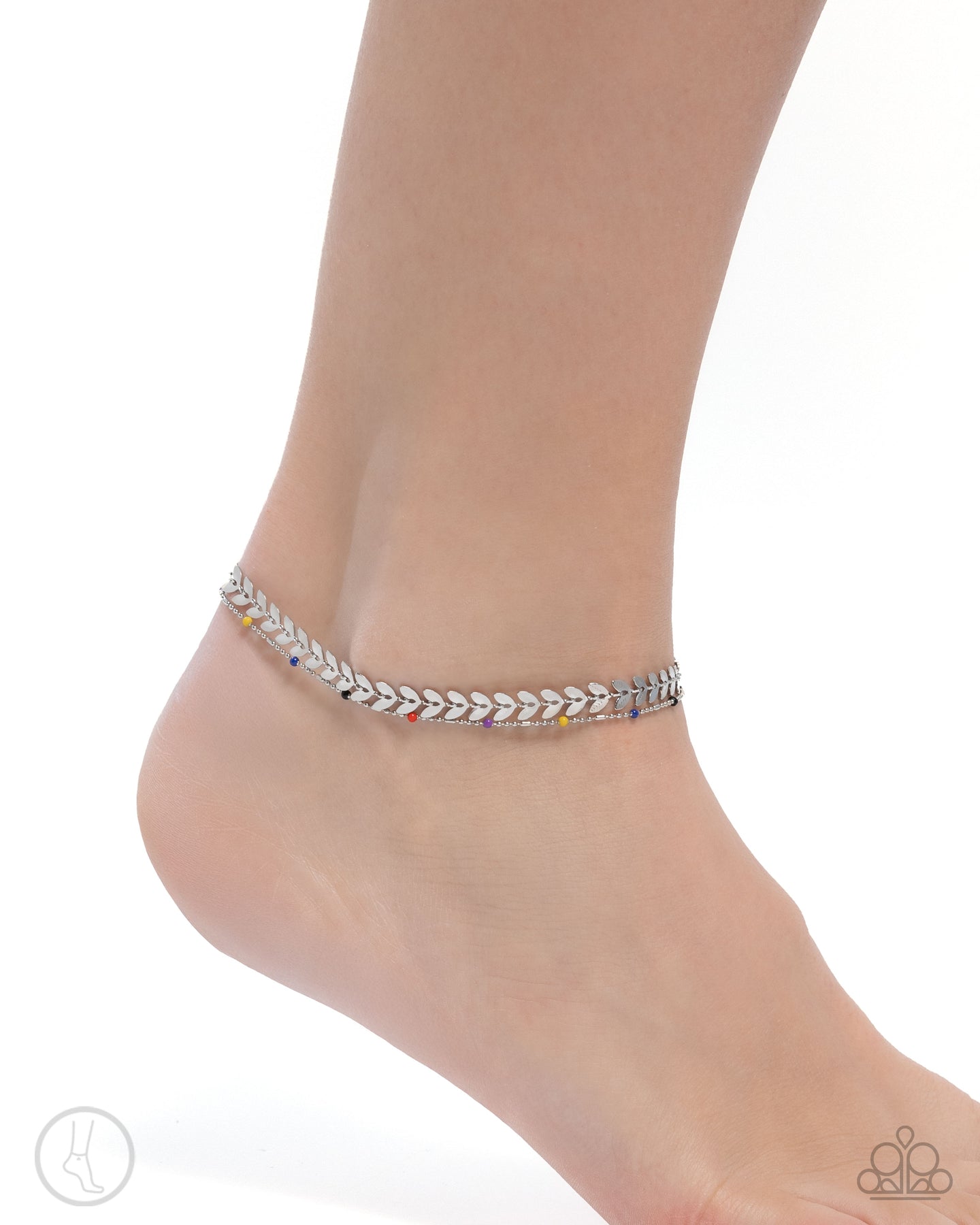 Actionable Anklet - Multi Paparazzi Accessories