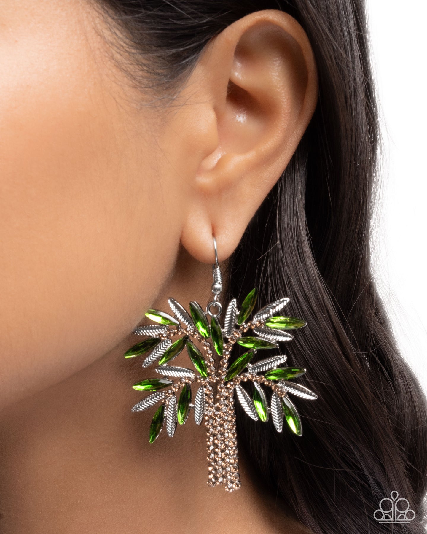 Palm Tree Pizzazz - Green Paparazzi Accessories