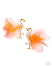 Load image into Gallery viewer, Feathered Flamingo - Orange Paparazzi Accessories
