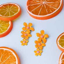 Load image into Gallery viewer, Crack of BLOOM - Orange Paparazzi Accessories
