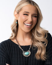 Load image into Gallery viewer, Grounded Gesture - Blue Paparazzi Accessories
