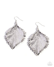 Load image into Gallery viewer, Feathered Flair - Silver Paparazzi Accessories
