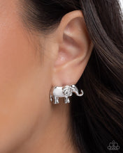 Load image into Gallery viewer, Elephant Eloquence - Silver Paparazzi Accessories
