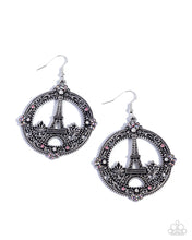 Load image into Gallery viewer, Enamored Eiffel Tower - Pink Paparazzi Accessories
