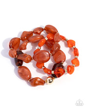 Load image into Gallery viewer, Soothing Stack - Orange Paparazzi Accessories
