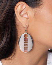 Load image into Gallery viewer, Carved Chic - Silver Paparazzi Accessories
