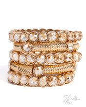 Load image into Gallery viewer, Resplendent Renegade - Gold Paparazzi Accessories
