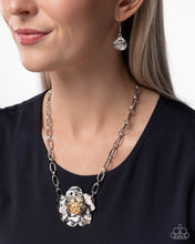 Load image into Gallery viewer, Flourishing Fanfare - Silver Paparazzi Accessories
