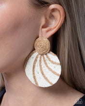 Load image into Gallery viewer, Woven Waltz - White Paparazzi Accessories
