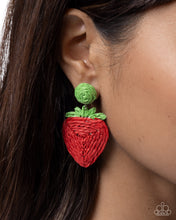 Load image into Gallery viewer, Strawberry Silhouette - Red Paparazzi Accessories
