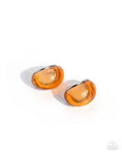 Load image into Gallery viewer, Glossy Gauge - Orange Paparazzi Accessories
