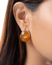 Load image into Gallery viewer, Glossy Gauge - Orange Paparazzi Accessories
