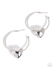 Load image into Gallery viewer, Fond Feature - Silver Paparazzi Accessories
