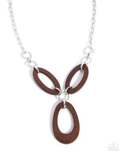Load image into Gallery viewer, WOOD Enough - Brown Paparazzi Accessories
