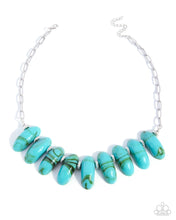 Load image into Gallery viewer, Staggering Swirls - Blue Paparazzi Accessories
